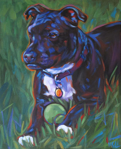 Daisy pet portrait, from San Diego, CA