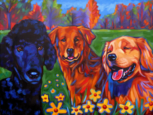 Jake. Cody and Reno, Belmont, NH