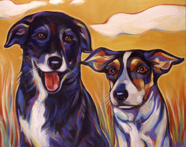 Max and Rocket, February 2008