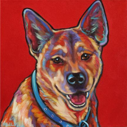 Pet portrait of Bear from Burbank, CA